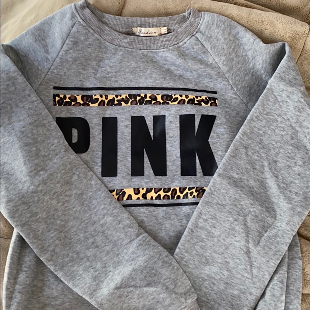 PINK crew sweatshirt